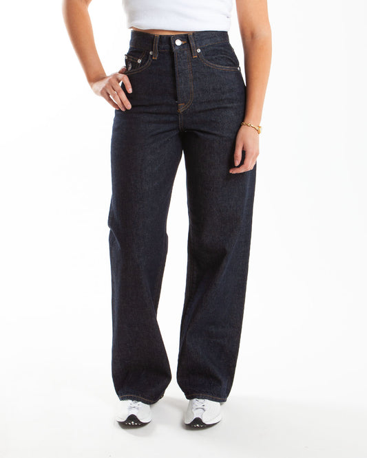 Stüssy Relaxed Jeans Denim Rinsed Indigo