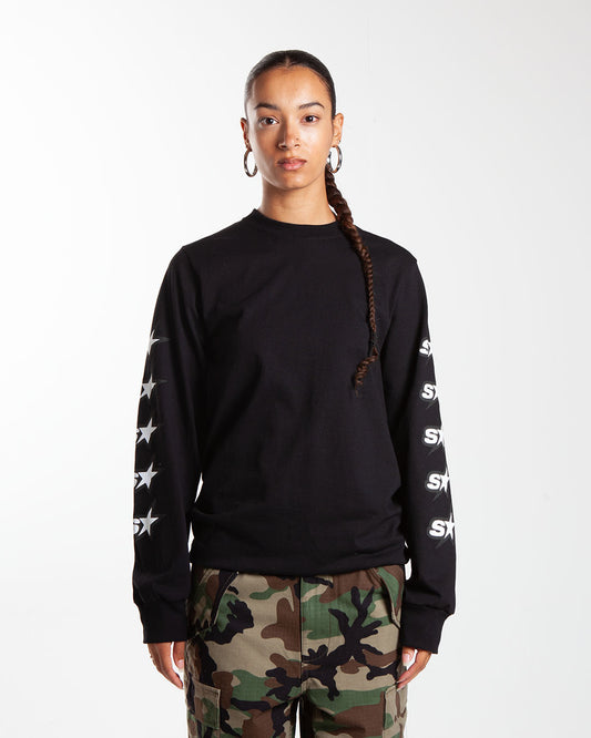 Stüssy Speedway LS Tee Black