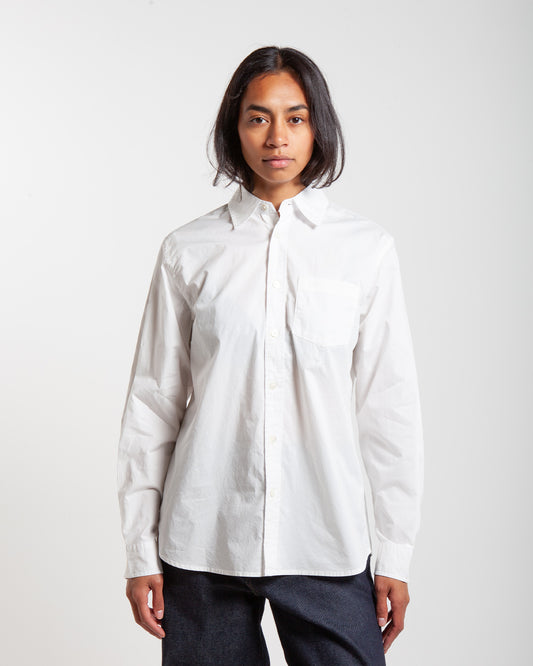 Stüssy Standard LS Shirt White