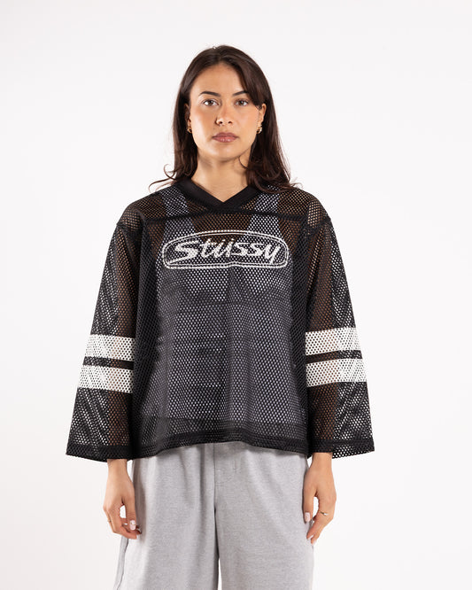 Stüssy Trucker Team Jersey Black
