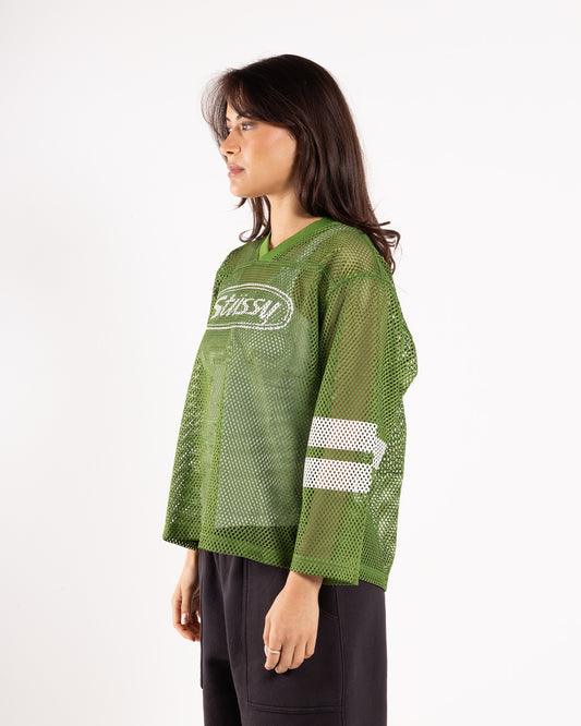 Stüssy Trucker Team Jersey Green