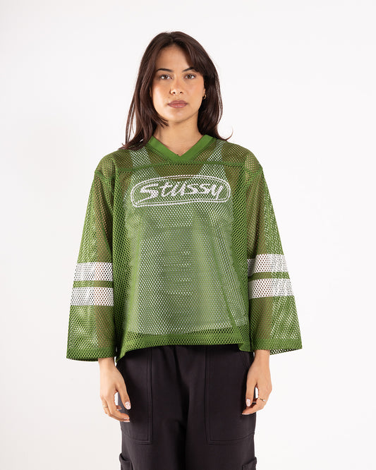 Stüssy Trucker Team Jersey Green