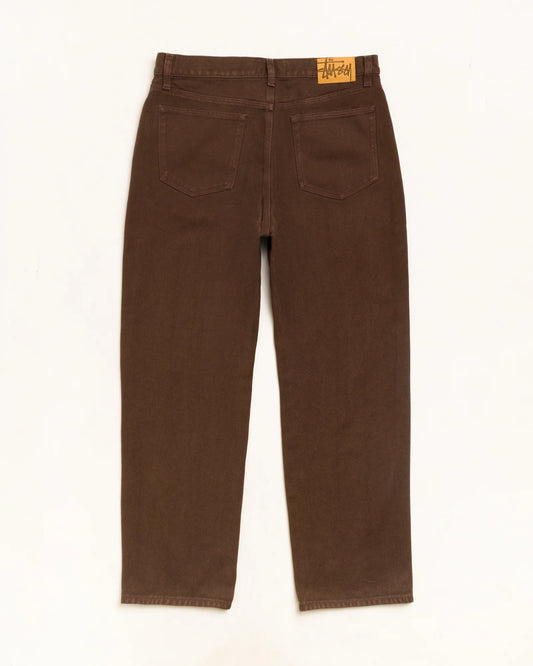 Stüssy Big Ol Jean Chevron Brown
