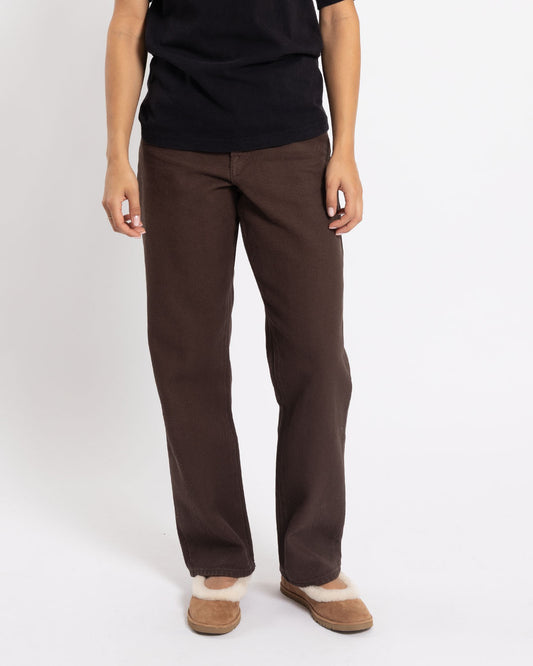 Stüssy Big Ol Jean Chevron Brown