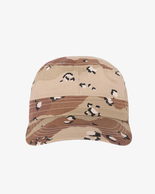 Stüssy Cadet Helvetica Logo Cap Camo