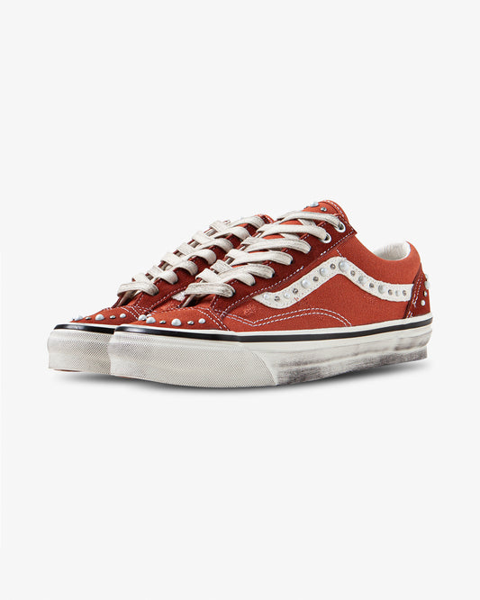 Vans LX Old Skool 36 Pearlized Red/White