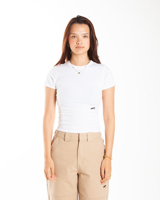 Vans x Homme Girls OTW Fitted Tee White