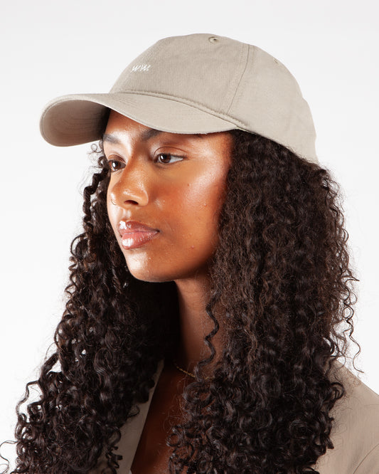 Wood Wood Low Profile Twill Cap Grey Elephant