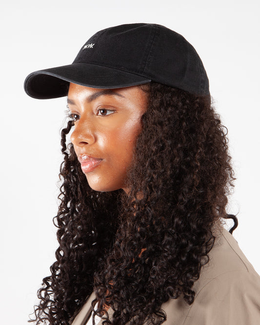 Wood Wood Low Profile Twill Cap Black
