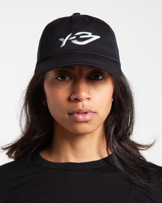 Y-3 Big LG Cap Black