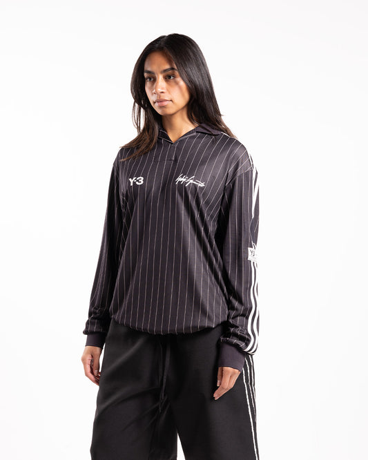 Y-3 Elite 5 Football Jersey Long Sleeve Black
