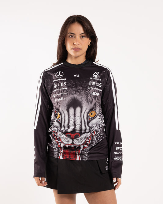 Y-3 F1 Driver Longsleeve Jersey Black