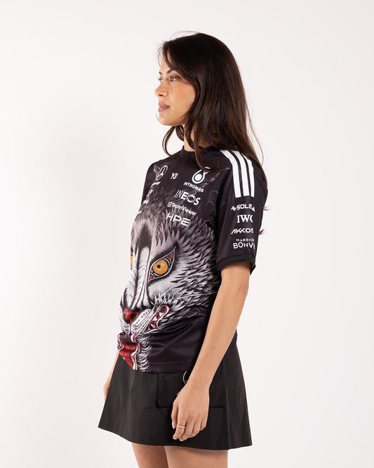 Y-3 F1 Driver Shortsleeve Jersey Black