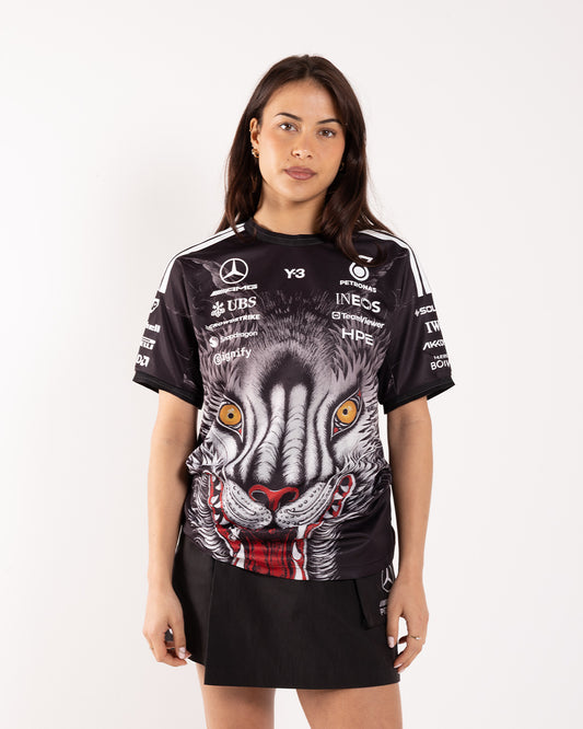 Y-3 F1 Driver Shortsleeve Jersey Black