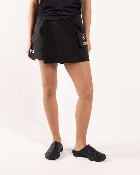Y-3 F1 Skort Black