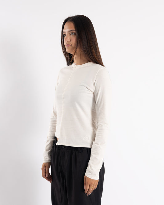 Y-3 Fitted Longsleeve White