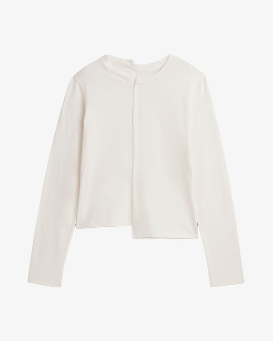 Y-3 Fitted Longsleeve White