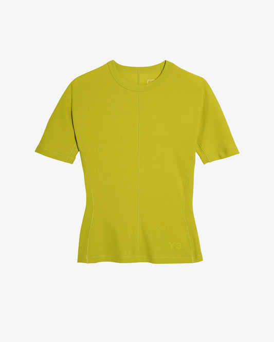 Y-3 Fitted SS Tee Unity Lime