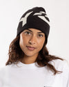 Y-3 Graphic Logo Beanie Black