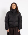 Y-3 Hooded Puffer Jacket Black