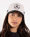 Y-3 Mercedes Race Cap Talc