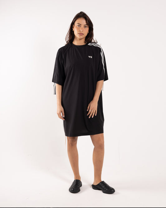 Y-3 Oversized Tee Dress Black/White