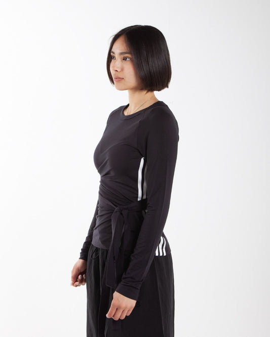 Y-3 Tencel LS Tee Black