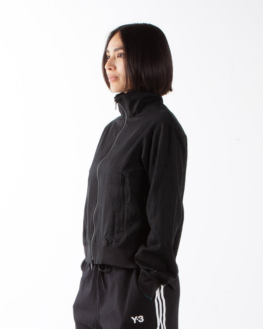 Y-3 Washed Twill Blouse Black