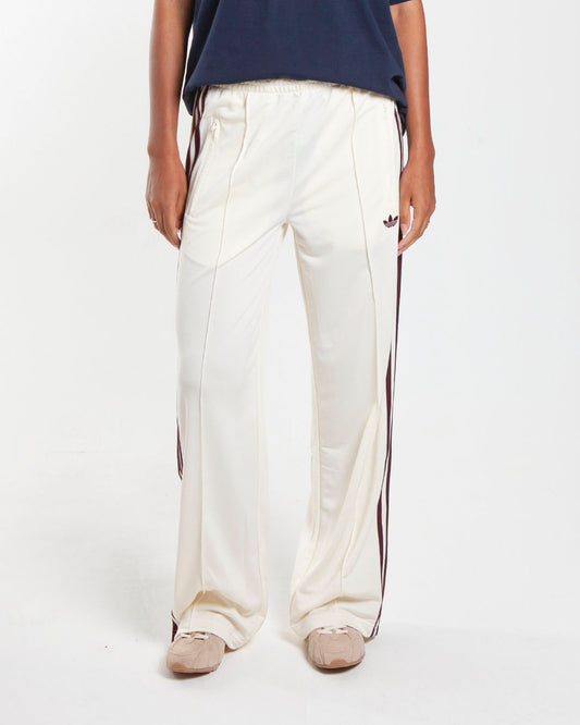 adidas Adicolor Classic Firebird Loose Track Pants Cream White/Maroon