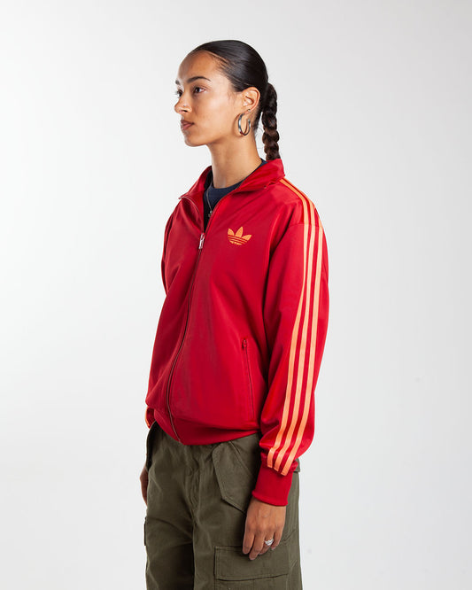 adidas Firebird Loose Track Jacket Team Victory Red/Semi Coral