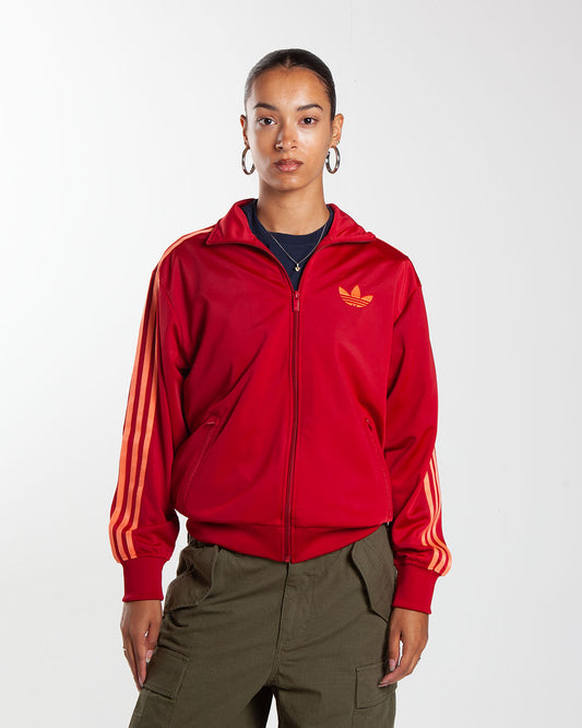 adidas Firebird Loose Track Jacket Team Victory Red/Semi Coral
