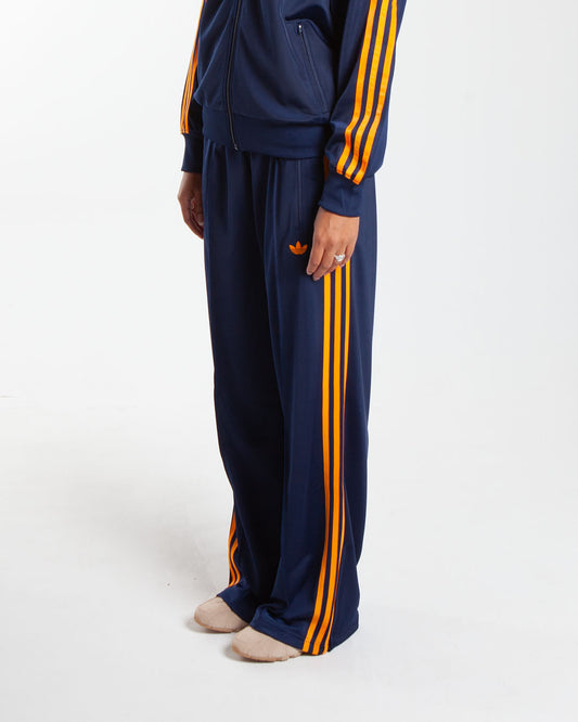 adidas Firebird Loose Track Pants Night Indigo/Crew Orange