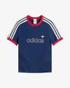 adidas Mesh Cali Tee Indigo/Red