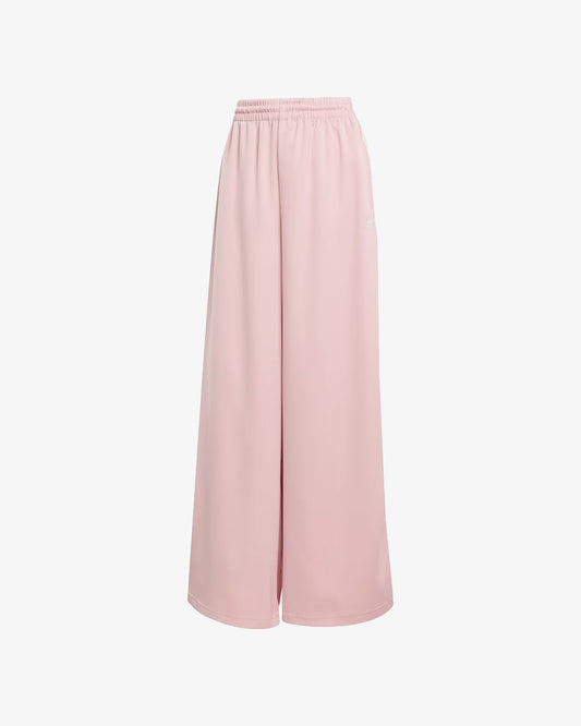 adidas Originals Satin Ruffle Wide Leg Pants Wonder Mauve