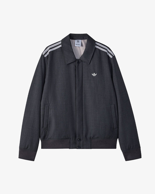 adidas Originals x Wales Bonner Wool Track Jacket Dark Grey