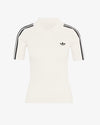 adidas Cali T-Shirt Cream White/Black