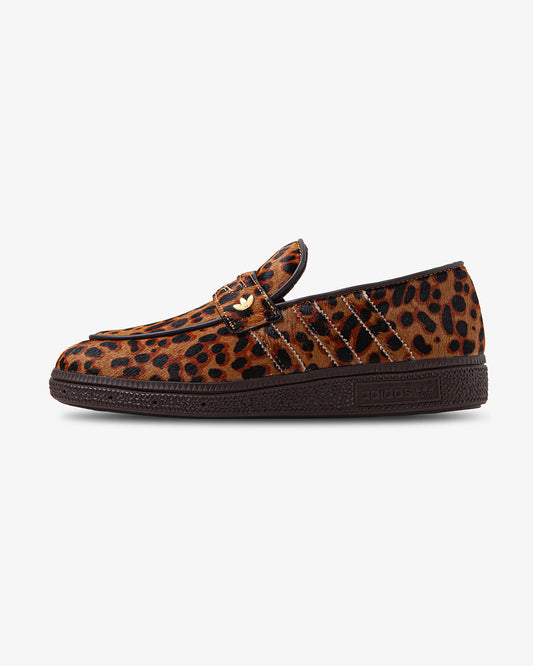 adidas Handball Spezial, Loafer, Leopard/Dark Brown, side view