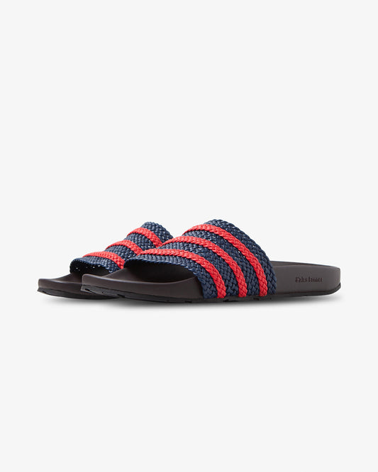 adidas Originals x Wales Bonner Adilette Night Indigo/Better Scarlet