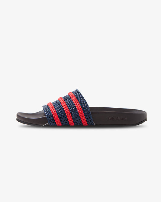 adidas Originals x Wales Bonner Adilette Night Indigo/Better Scarlet