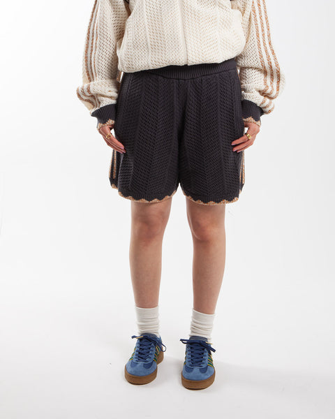 adidas x CLOT Knitted Short Carbon Black