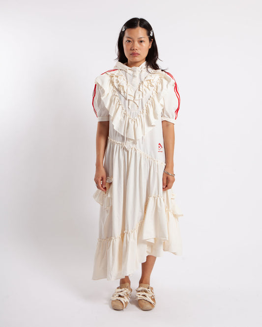 adidas x Simone Rocha Frill Dress Chalk White
