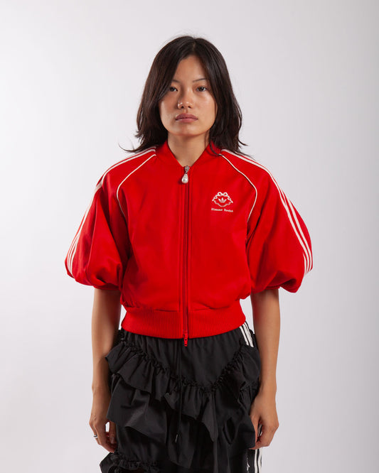 Simone Rocha Superstar Track Top Scarlet
