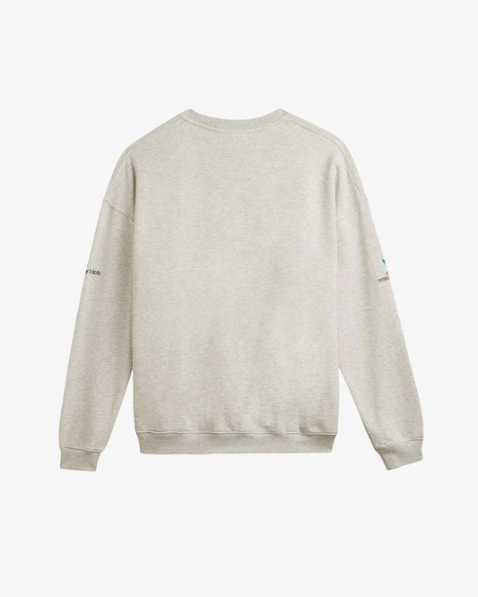 adidas x Sporty & Rich Sweater Light Grey