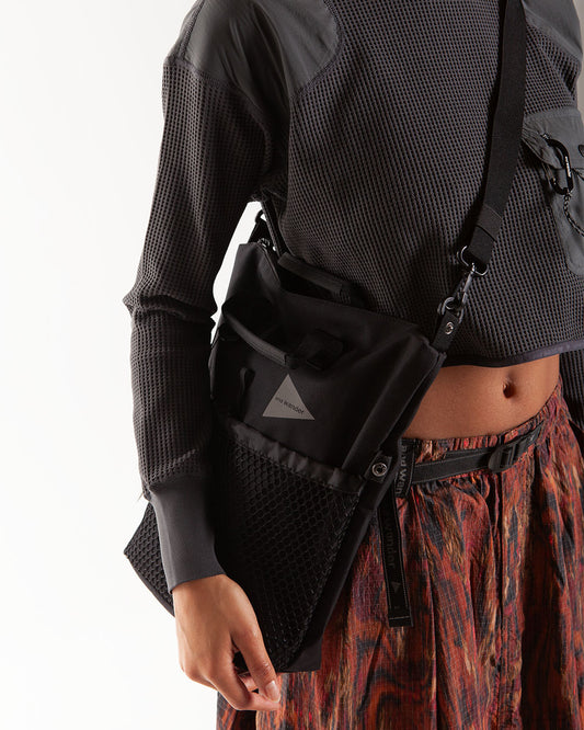 and wander PE/CO 2Way Bag Black
