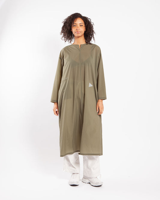 and wander Packable Light Dress (W) Khaki