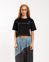 and wander Ref Tee Black
