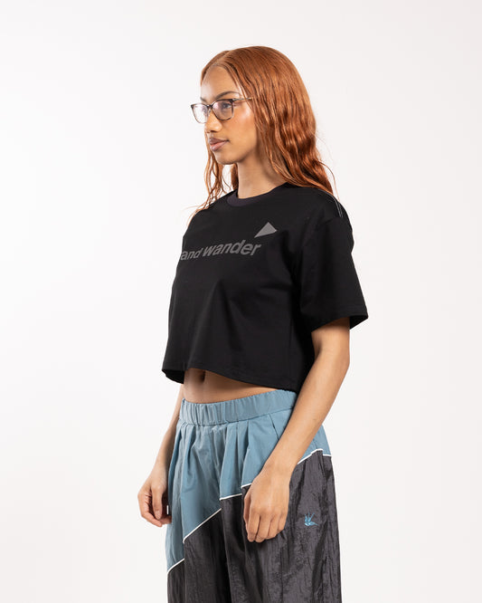 and wander Ref Tee Black