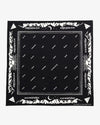 and wander Reflective Words Bandana Black