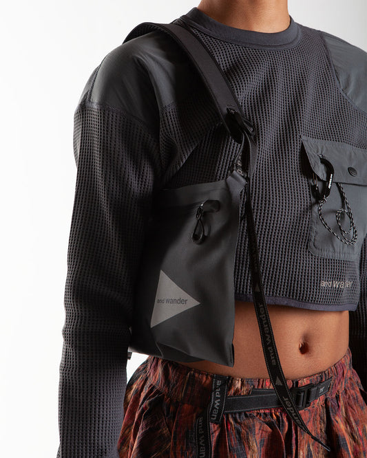 and wander Waterproof Sacoche Black
