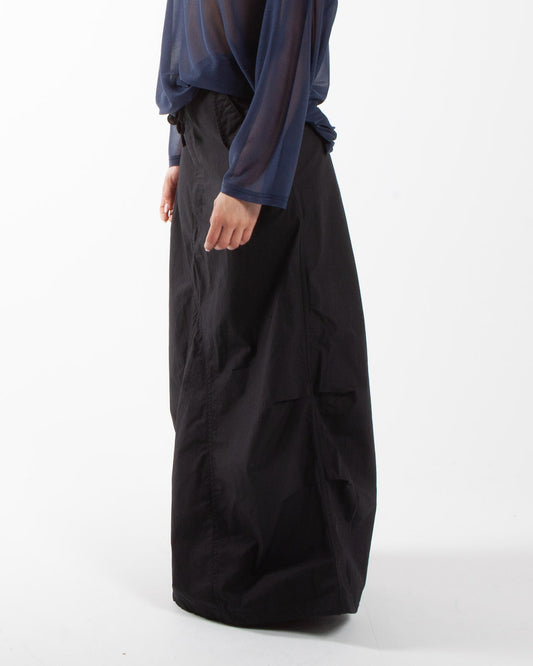 Beams Boy O. Army Skirt Black